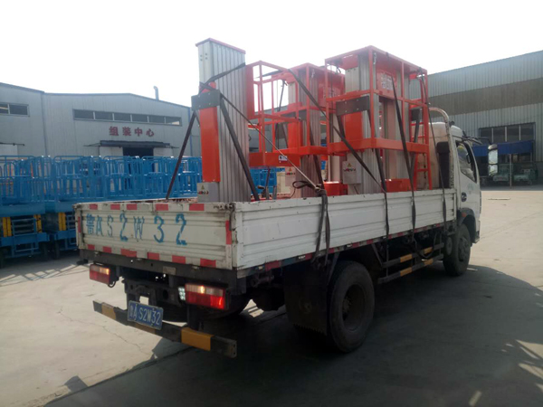 鋁合金液壓升降平臺發貨 鋁合金液壓升降平臺發貨