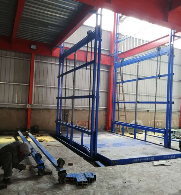 導軌式液壓升降平臺 導軌式液壓升降平臺