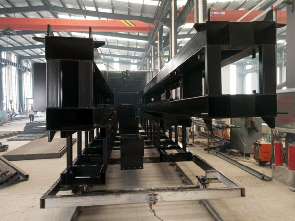 限高架噴塑完成 限高架噴塑完成